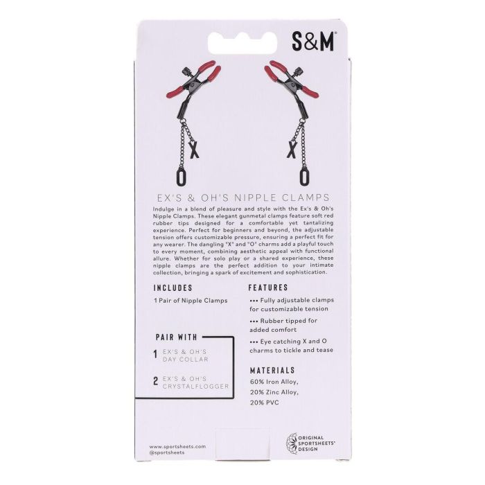 Cadena Con Pinzas Para Pezones Sportsheets Sex and Mischief 4