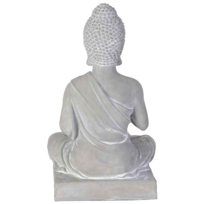 Home Deco Factory Estatua Buda Galerie Cemento Altura 27 cm 3