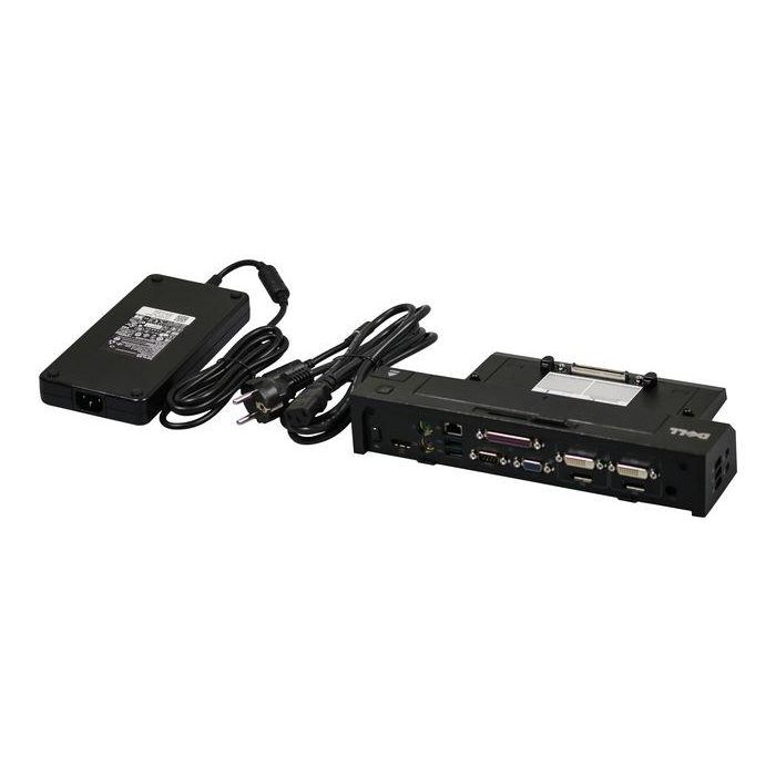Dell EURO Advanced E-port II with 240W AC Adapter USB 3.0 - Without Stand Dell EURO Advanced E-port II with 240W AC Adapter USB 3.0 - Without Stand