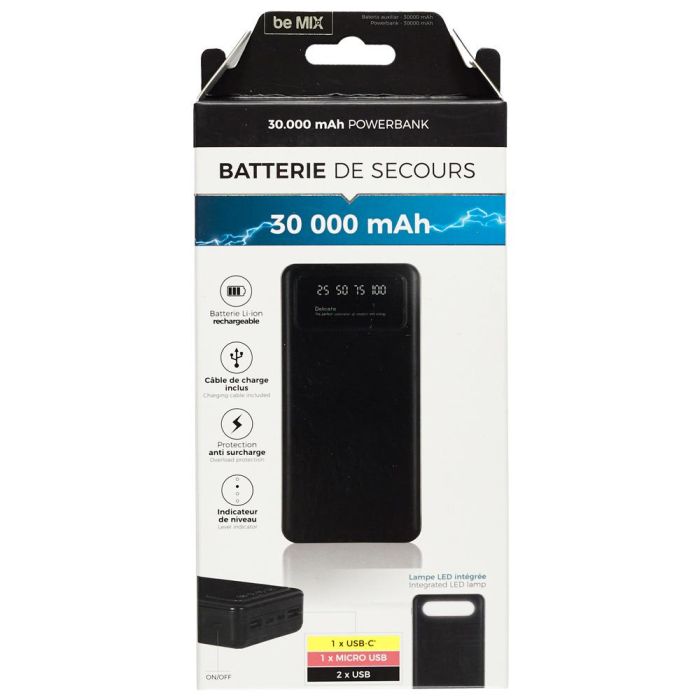 Cargador/ Batería 30000Mah Be Mix