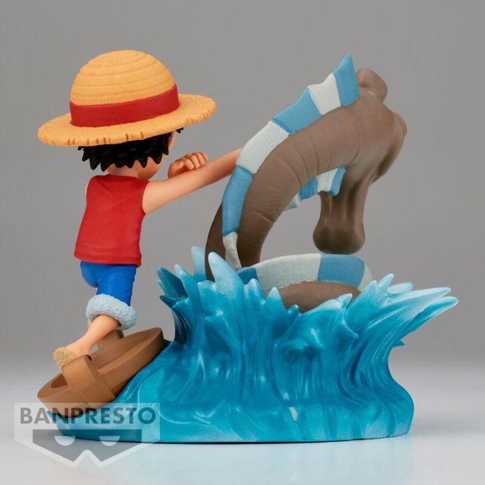 Figura Monkey D Luffy vs Local Sea Monster Log Stories One Piece 7cm 3 Figura Monkey D Luffy vs Local Sea Monster Log Stories One Piece 7cm 3
