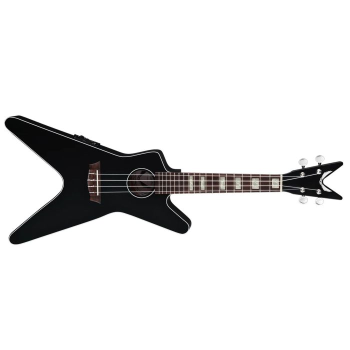 DEAN Ukulele ML Electrificado con Preamp y Funda Negro DEAN Ukulele ML Electrificado con Preamp y Funda Negro