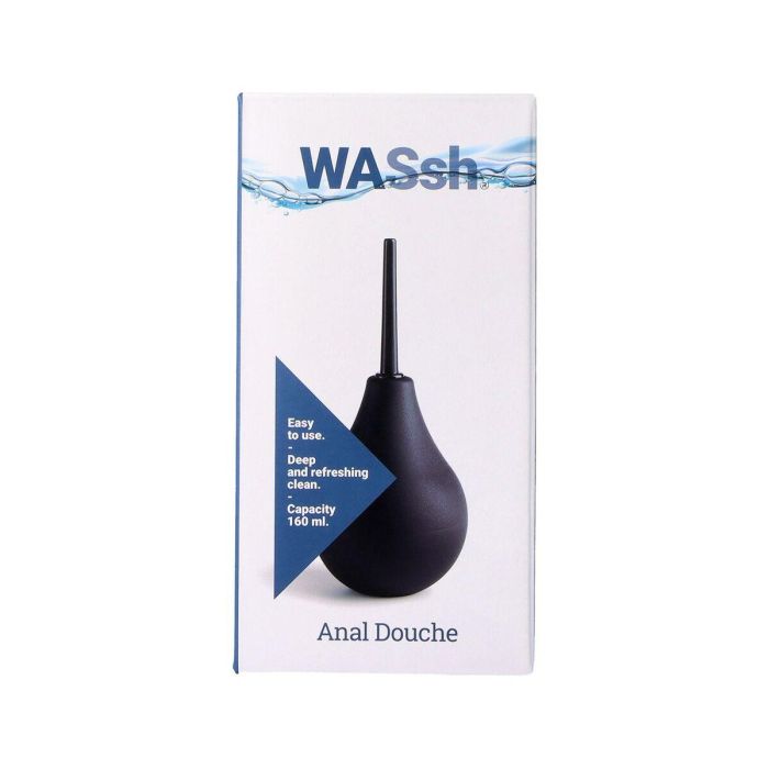 Lavativa Con Tapón Anal Expandible Virgite Negro 160 ml 5 Lavativa Con Tapón Anal Expandible Virgite Negro 160 ml 5