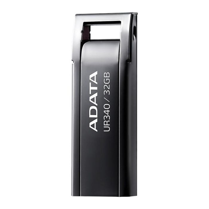 ADATA Memoria USB UR340 32GB USB 3.2 Gen 1 (5Gbps) Lápiz USB Metal Negro - Modelo AROY-UR340-32GBK 3