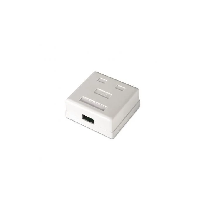 Aisens Roseta de Superficie RJ45 Cat.6 UTP 2 Tomas Blanco 1 Aisens Roseta de Superficie RJ45 Cat.6 UTP 2 Tomas Blanco 1