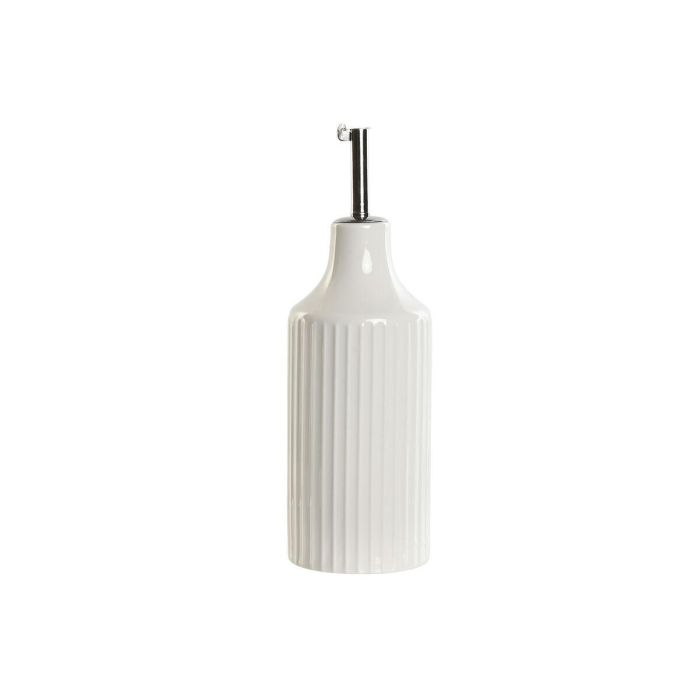 Aceitera Urban DKD Home Decor Blanco Plateado 7 x 22 x 7 cm Aceitera Urban DKD Home Decor Blanco Plateado 7 x 22 x 7 cm