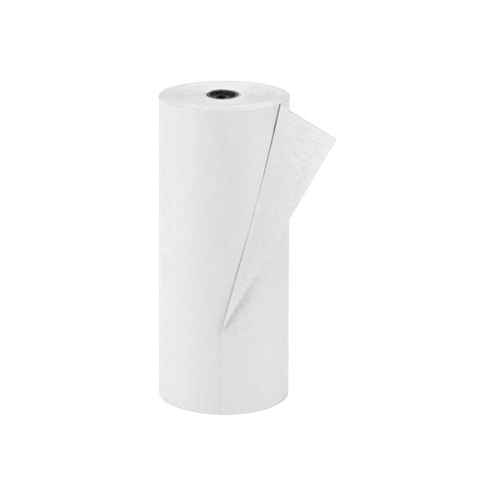 Papel Kraft Liderpapel Blanco Bobina 1 Mt X 417 Mt Especial Para Embalaje Peso 25 kg 1