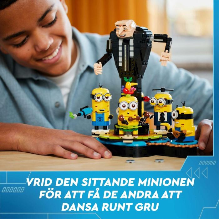 LEGO Gru Mi Villano Favorito - Set 75582 con Figura de Gru y Minions Bailando 17 LEGO Gru Mi Villano Favorito - Set 75582 con Figura de Gru y Minions Bailando 17