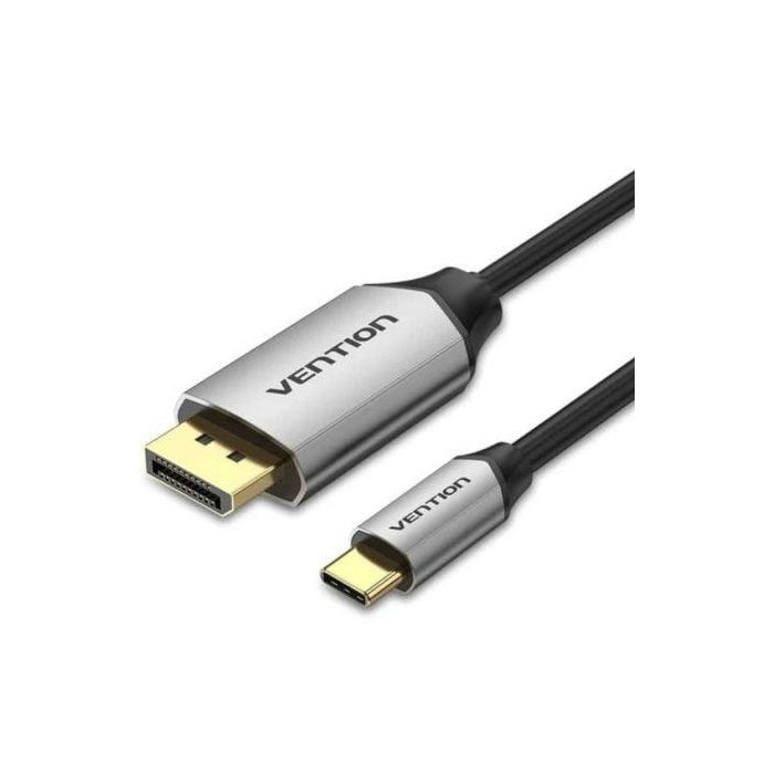 Cable Conversor Vention CGZBG/ USB Tipo-C Macho - DisplayPort Macho/ 1.5m/ Negro 0 Cable Conversor Vention CGZBG/ USB Tipo-C Macho - DisplayPort Macho/ 1.5m/ Negro 0