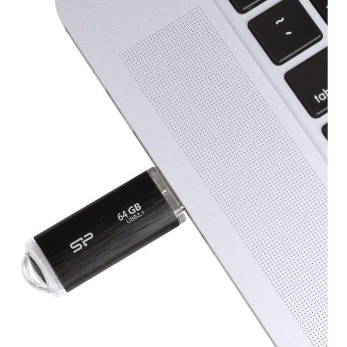 Silicon Power B02 Memoria USB 3.1 de 64GB USB tipo A Negro Compatible Mac/Linux para Almacenamiento de Datos Portátil 5 Silicon Power B02 Memoria USB 3.1 de 64GB USB tipo A Negro Compatible Mac/Linux para Almacenamiento de Datos Portátil 5