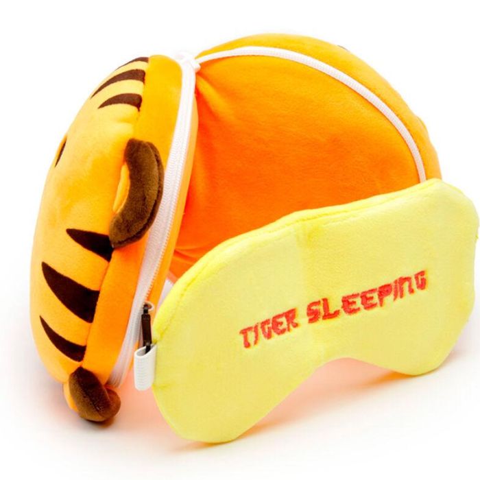 Almohada viaje antifaz Tigre Adoramals Relaxeazzz 2