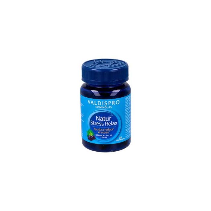 Valdispro Natur Stress Relax: Gominolas para Reducir el Estrés y la Ansiedad, 30 Unidades
