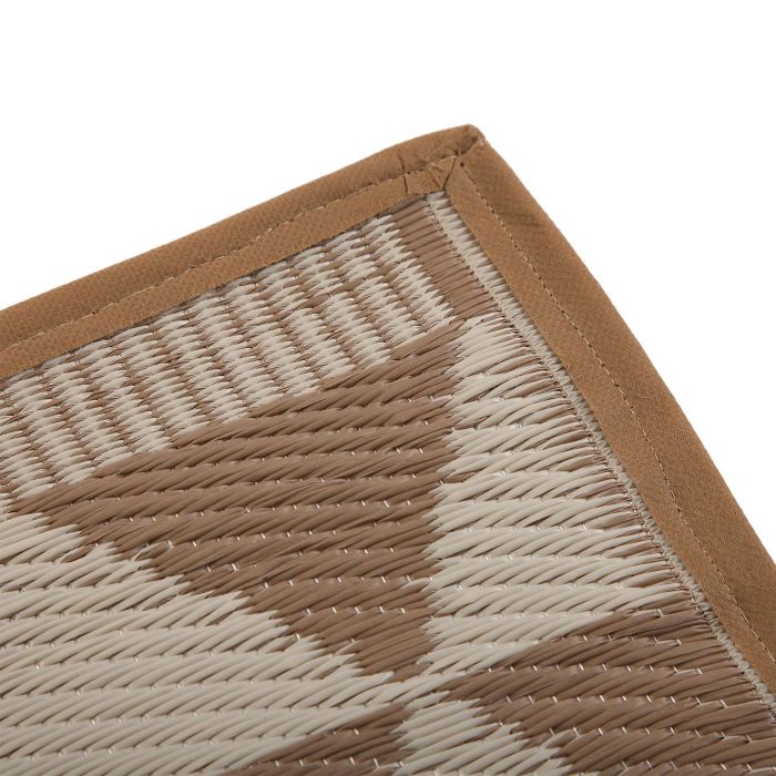 Alfombra Picnic Beige Triangu Versa 90X1CM (2 Unidades) 3 Alfombra Picnic Beige Triangu Versa 90X1CM (2 Unidades) 3