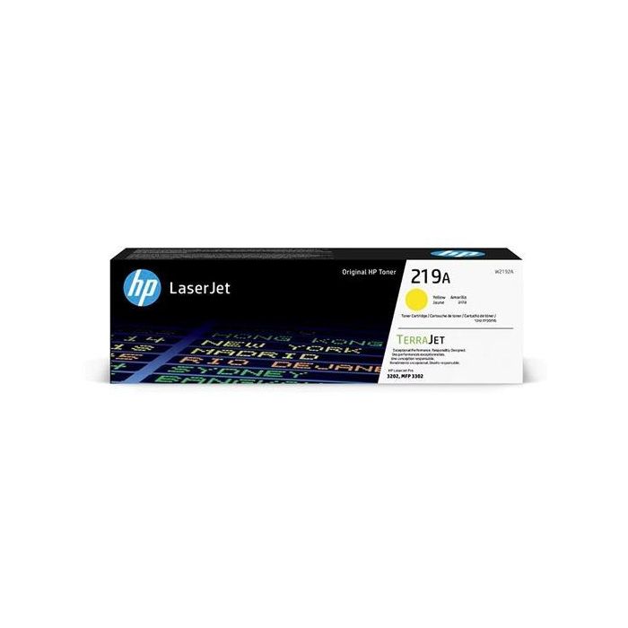 Hp Toner Amarillo Laserjet Pro 3202 Printer, Hp Laserjet Mfp 3302 Printer - 219A Hp Toner Amarillo Laserjet Pro 3202 Printer, Hp Laserjet Mfp 3302 Printer - 219A