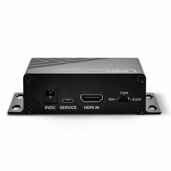 Lindy HDMI 4K 60Hz 18Gbps Audio Extractor Separador de Audio Digital y Analógico Dolby Digital 5.1 Óptico RCA HDR HDCP 2.2 2