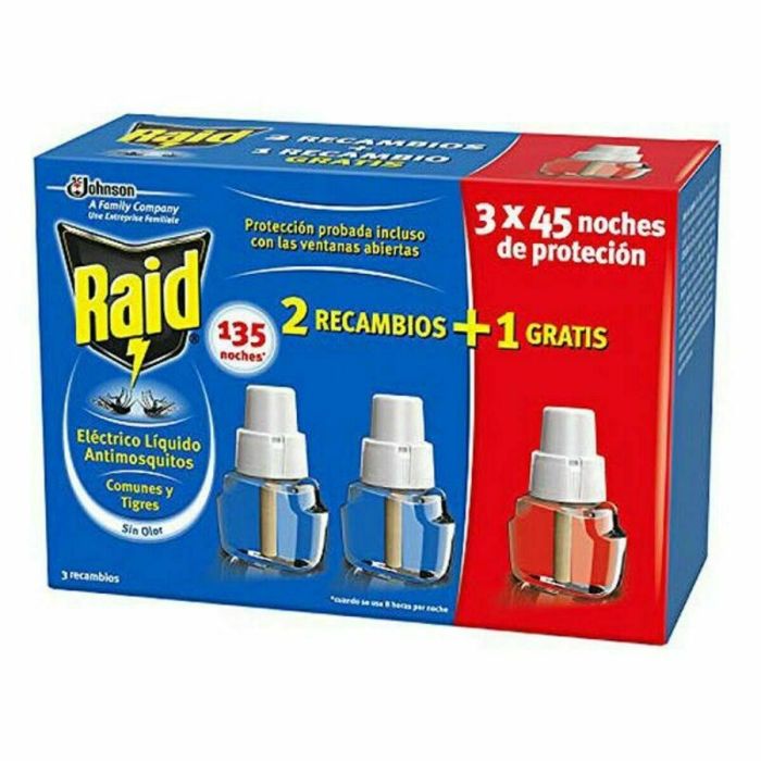 Recambio Antimosquitos Raid J309467 (Reacondicionado A+) 0 Recambio Antimosquitos Raid J309467 (Reacondicionado A+) 0