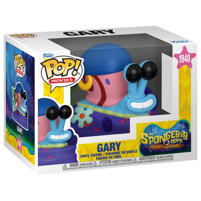 Figura POP Bob Esponja Una Nueva Aventura Pirata Gary 0 Figura POP Bob Esponja Una Nueva Aventura Pirata Gary 0