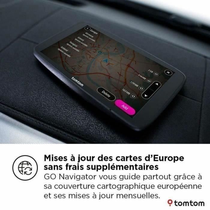 GPS - TOMTOM - GO Navigator 2.ª generación - 6 pulgadas - Actualización por Wi-Fi - Mapas de Europa 2 GPS - TOMTOM - GO Navigator 2.ª generación - 6 pulgadas - Actualización por Wi-Fi - Mapas de Europa 2