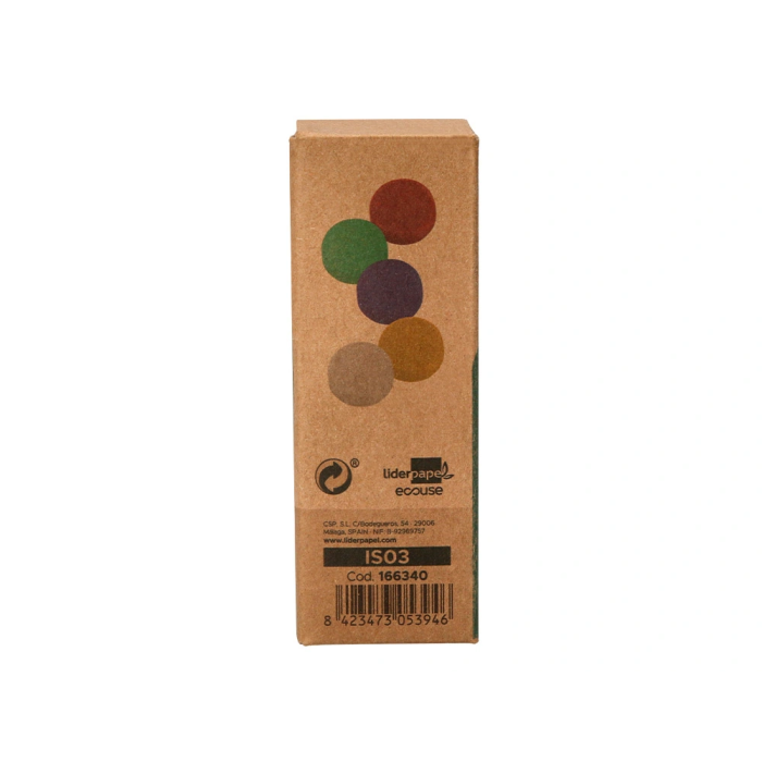 Liderpapel Imanes Ecouse PP Reciclado para Pizarra Magnética, 35 mm, Caja de 10 Unidades 12