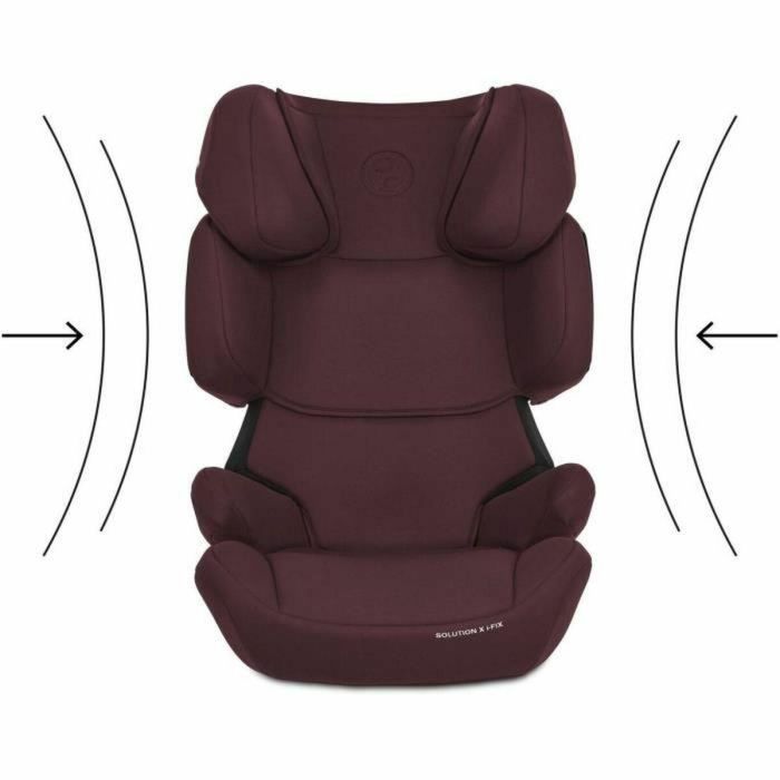 Silla de coche CYBEX Solution X i-Fix - De 3 a 12 años - Rumba Red 2 Silla de coche CYBEX Solution X i-Fix - De 3 a 12 años - Rumba Red 2