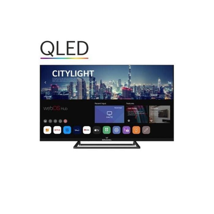 Grunkel QLED-4025W Televisor Smart TV QLED 40" (101cm) Full HD webOS 2.0 WiFi. Sintonizador TDT T2. 3x HDMI, 2x USB. Grunkel QLED-4025W Televisor Smart TV QLED 40" (101cm) Full HD webOS 2.0 WiFi. Sintonizador TDT T2. 3x HDMI, 2x USB.