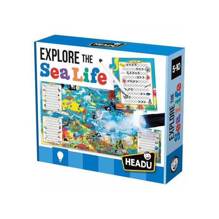 Juego Educativo Headu Explore The Sea Life (5-10 Años)