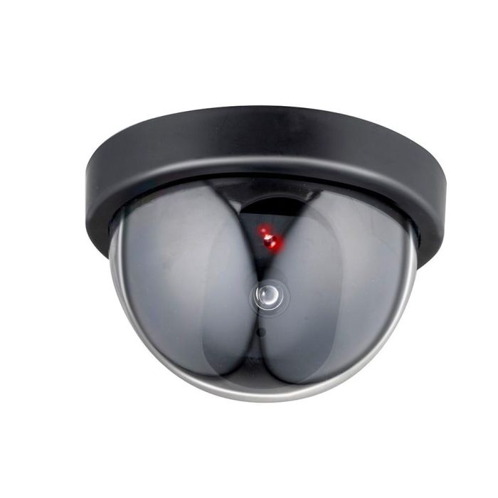 Grundig Cámara de Seguridad Simulada Tipo Domo Negra ø11 x 9 cm con Pilas 2xAA y Kit de Instalación Grundig Cámara de Seguridad Simulada Tipo Domo Negra ø11 x 9 cm con Pilas 2xAA y Kit de Instalación