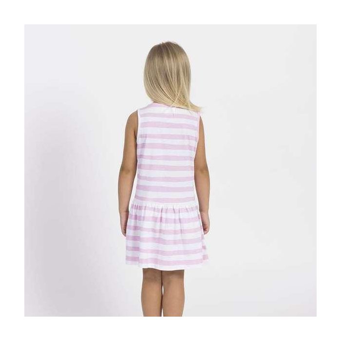 Cerdá Vestido Niña Infantil Single Jersey Disney Lilo & Stitch - Talla 5 Años, Color Rosa 3