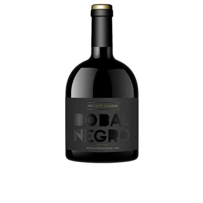 Vicente Gandía Bobal Negro Vino Tinto 2019 D.O. Utiel-Requena Crianza Roble Francés Pack 6 Botellas