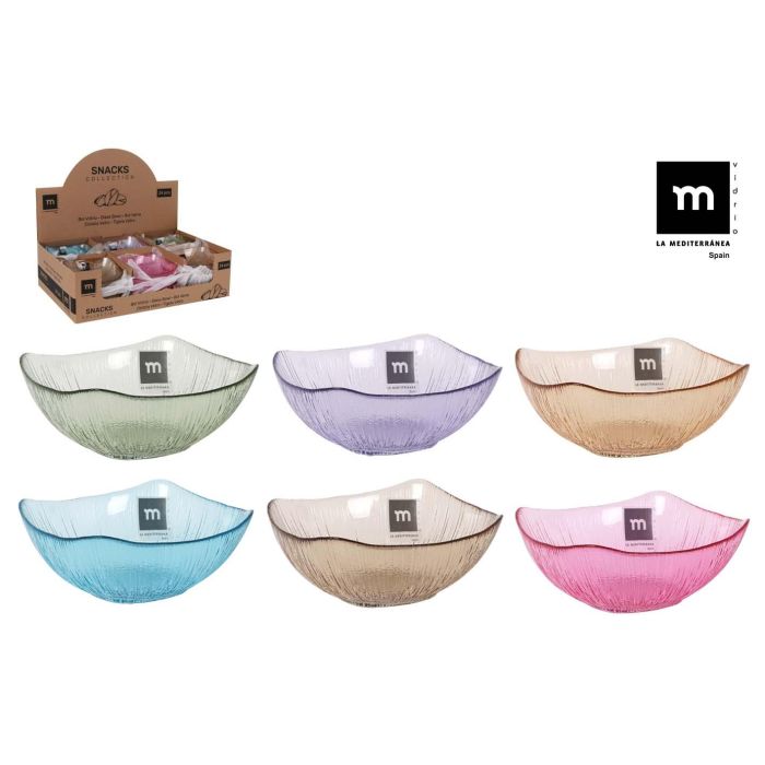 Bolsa Snacks Colores La Mediterranea Ø 14 x 5.5 cm (48 Unidades) Bolsa Snacks Colores La Mediterranea Ø 14 x 5.5 cm (48 Unidades)