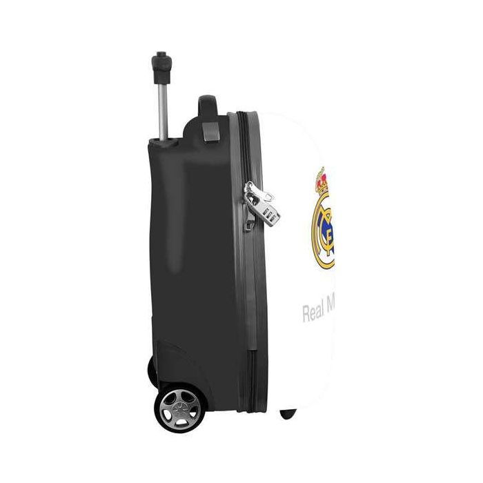 Safta Trolley Infantil 16" Real Madrid Equipación 25/26 - 28x43x23 cm, Edad 3+ Años 2