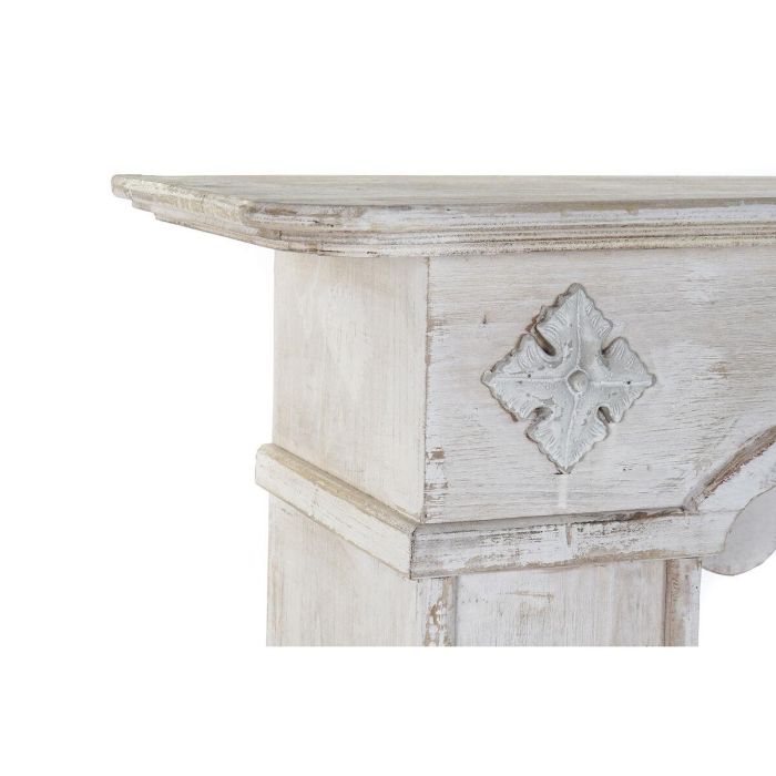 Frontal de chimenea Home ESPRIT Beige Abeto Acabado envejecido 88 cm 130 x 29,5 x 98 cm 4