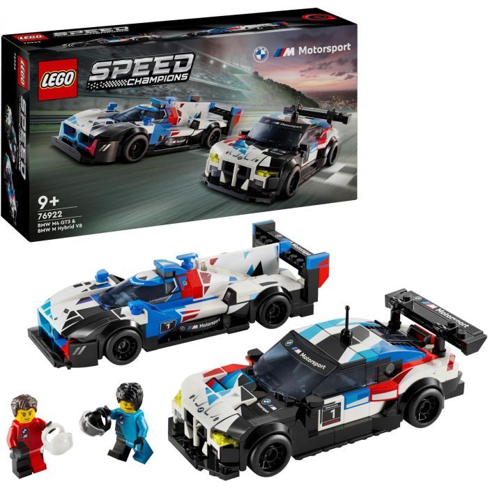LEGO 76922 Coches de Carreras Speed Champions BMW M4 GT3 y BMW M Hybrid V8 13 LEGO 76922 Coches de Carreras Speed Champions BMW M4 GT3 y BMW M Hybrid V8 13