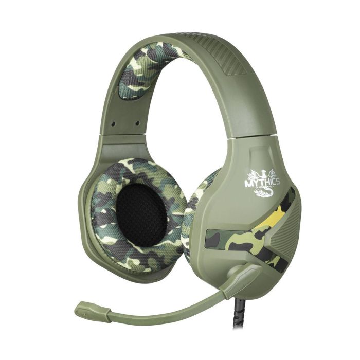 Auriculares con Micrófono KONIX KX MY UNIV NEMESIS CAMO Negro Multicolor Auriculares con Micrófono KONIX KX MY UNIV NEMESIS CAMO Negro Multicolor