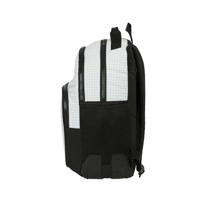 Mochila Safta Doble Con Cantoneras Adaptable A Carro Real Madrid 1 Equipacion 24-25 420x320x150 mm 1 Mochila Safta Doble Con Cantoneras Adaptable A Carro Real Madrid 1 Equipacion 24-25 420x320x150 mm 1