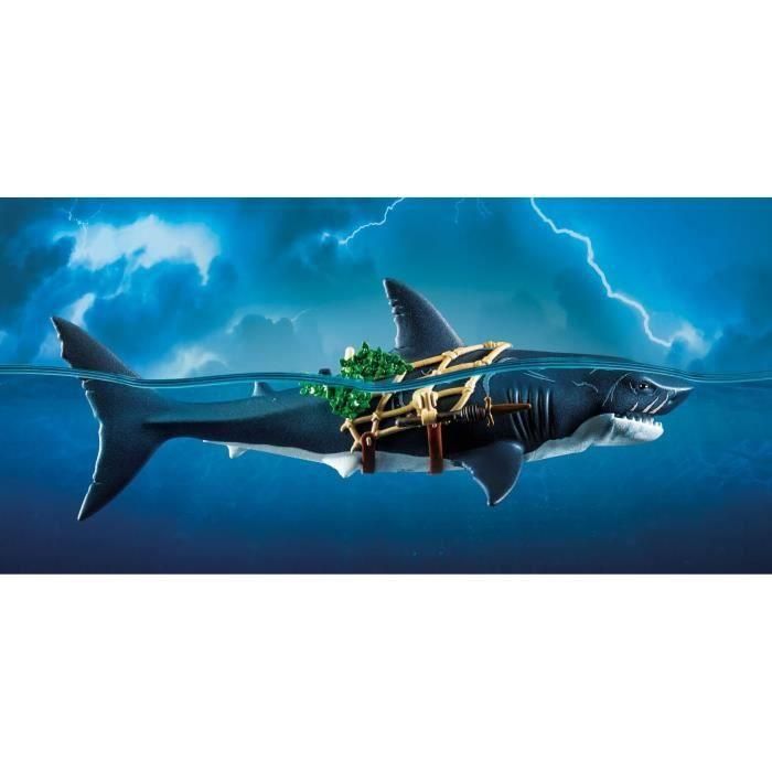 PLAYMOBIL 71793 Pirata y tiburón con mandíbula articulada 3 PLAYMOBIL 71793 Pirata y tiburón con mandíbula articulada 3
