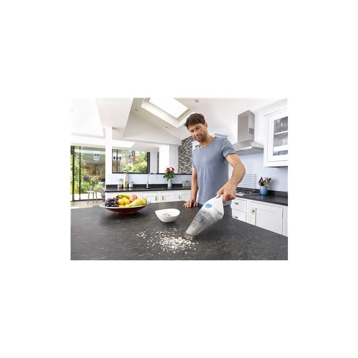 Black+Decker NVC-115-JL Recogetodo Dustbuster Aspirador de Mano Inalámbrico Ciclónico con Batería de Litio 2