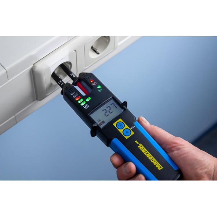 Pancontrol Probador Voltaje Continuidad 1000V Pantalla LED+LCD NCV Alarma Acústica Cat III 1000V Instalaciones Solares Fotovoltaicas 2