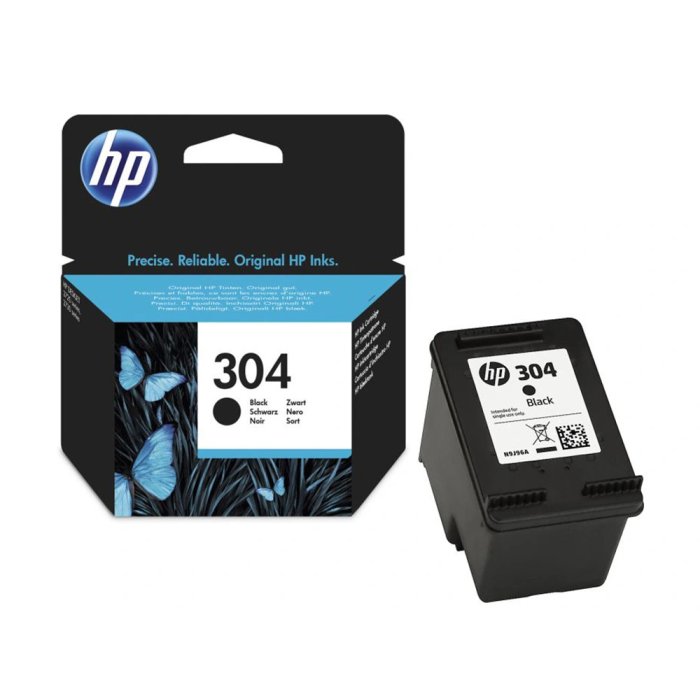 HP Cartucho de Tinta Negro Nº304 Deskjet 3720 para Impresoras HP 4