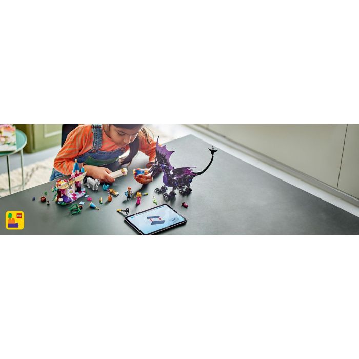 Lego 43240 Princesas Disney Maléfica como dragón, juguete para fans de dibujos animados 7