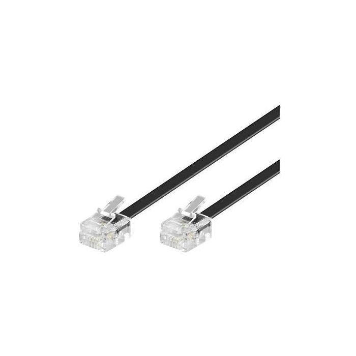 MicroConnect ModularCable RJ11 6P/4C, 2m MicroConnect ModularCable RJ11 6P/4C, 2m