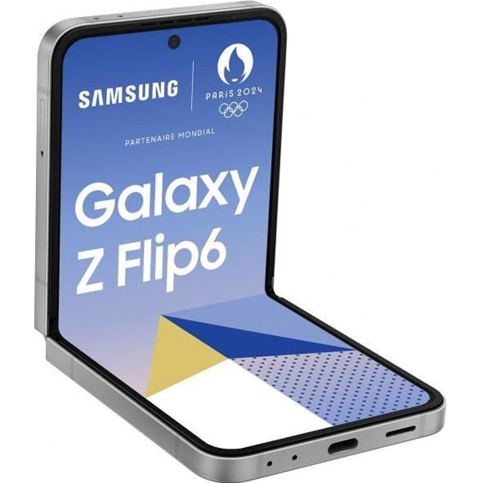 Smartphone SAMSUNG Galaxy Z Flip6 Gris 256 GB