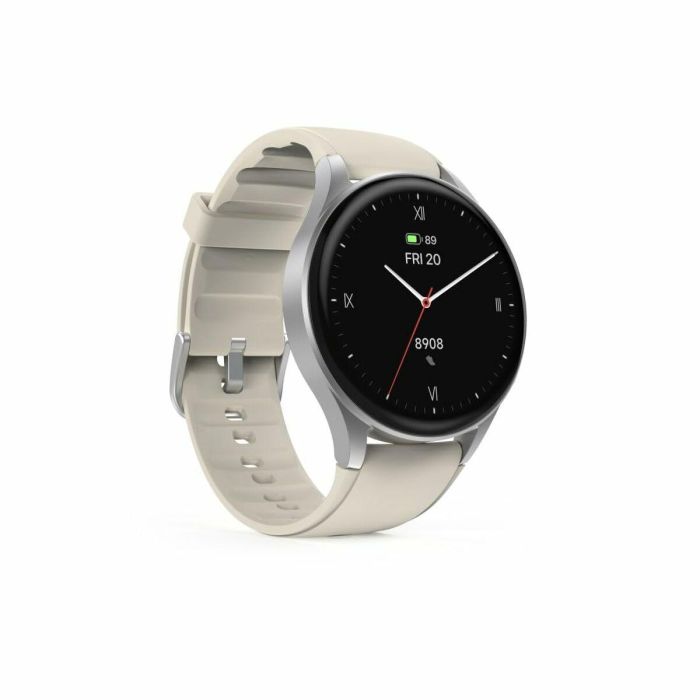 HAMA Reloj Pulsera Smartwatch 8900 1,32" Plata/Beige 2