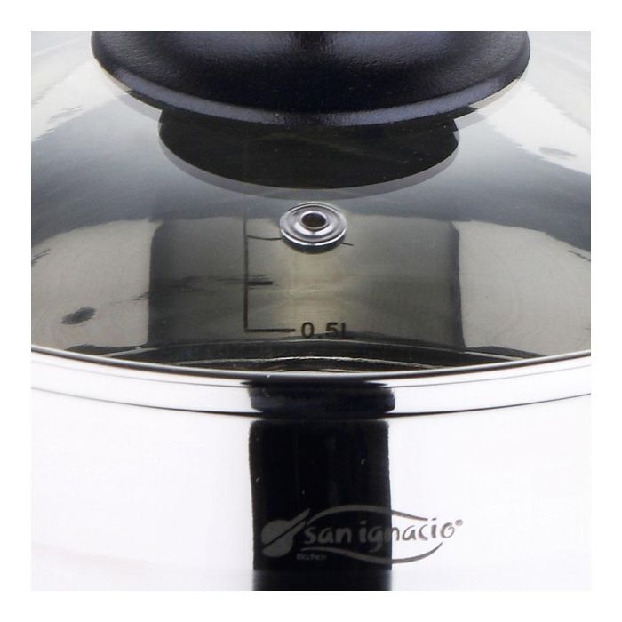 Bateria 5 piezas de acero inoxidable ind toledo: cazo ø16 cm / cacerola con tapa ø18 cm / cacerola con tapa ø20 cm 5 Bateria 5 piezas de acero inoxidable ind toledo: cazo ø16 cm / cacerola con tapa ø18 cm / cacerola con tapa ø20 cm 5