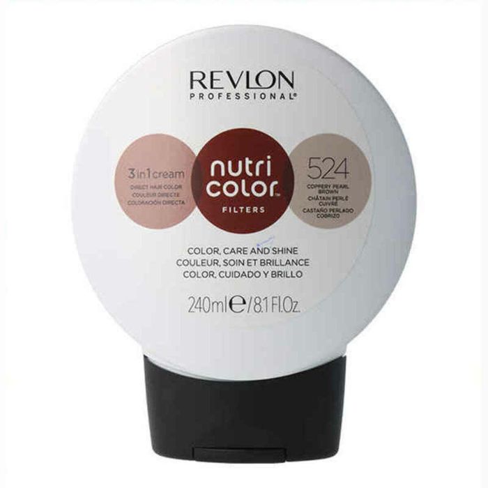 Revlon Nutri Color Filters 524/Castaño Perolado Cobre 240 ml