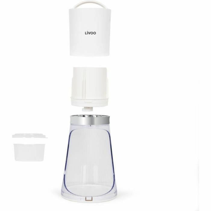 Livoo DOM462 Trituradora de Hielo con Depósito de 150ml, 2 Tamaños de Hielo, Arranque Automático y Cuchilla de Acero Inoxidable 3 Livoo DOM462 Trituradora de Hielo con Depósito de 150ml, 2 Tamaños de Hielo, Arranque Automático y Cuchilla de Acero Inoxidable 3
