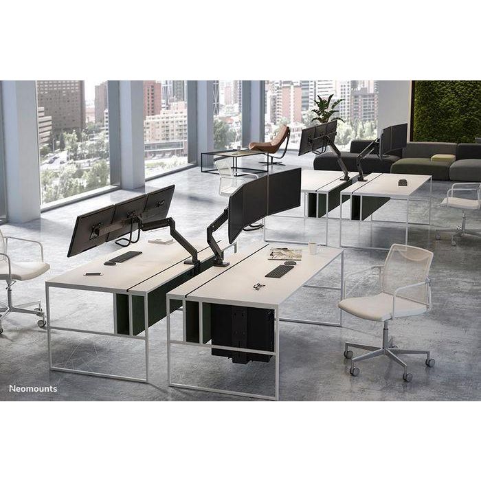 Neomounts NM-D775DX3BLACK Soporte de Mesa para 3 Monitores de Pantalla Plana hasta 27" (68.6 cm) 13