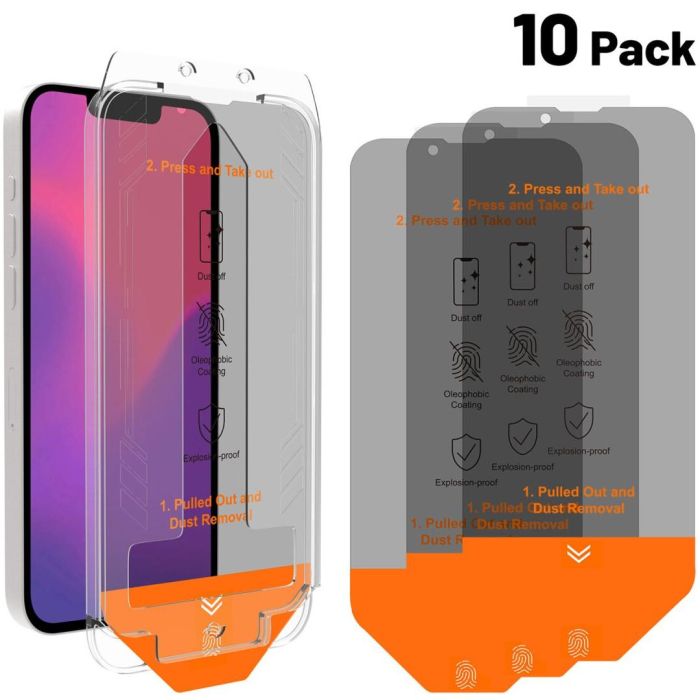 4smarts Second Glass Privacy (10x) Service Kit fr iPhone 16e 1