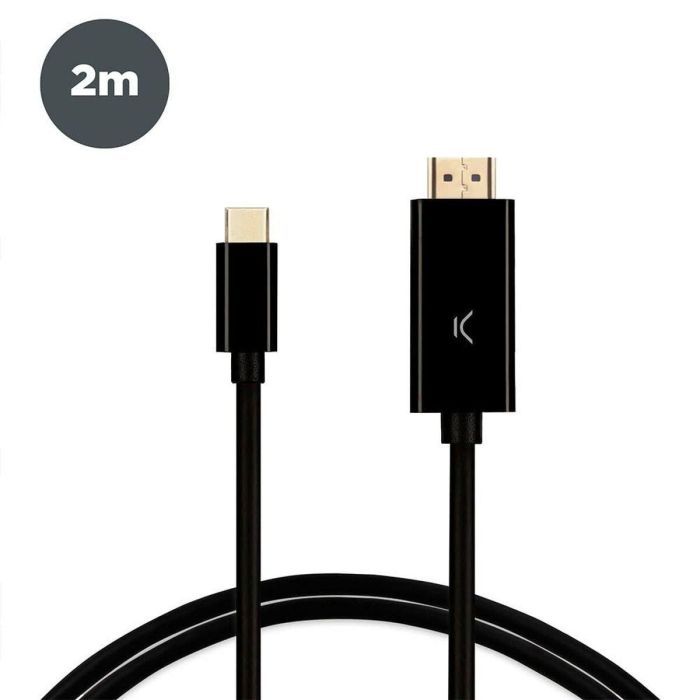 Adaptador USB C a HDMI KSIX 1 Adaptador USB C a HDMI KSIX 1