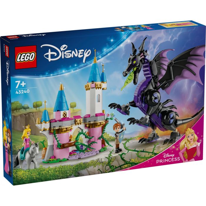 Lego 43240 Princesas Disney Maléfica como dragón, juguete para fans de dibujos animados 10